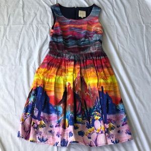 ModCloth colorful dress